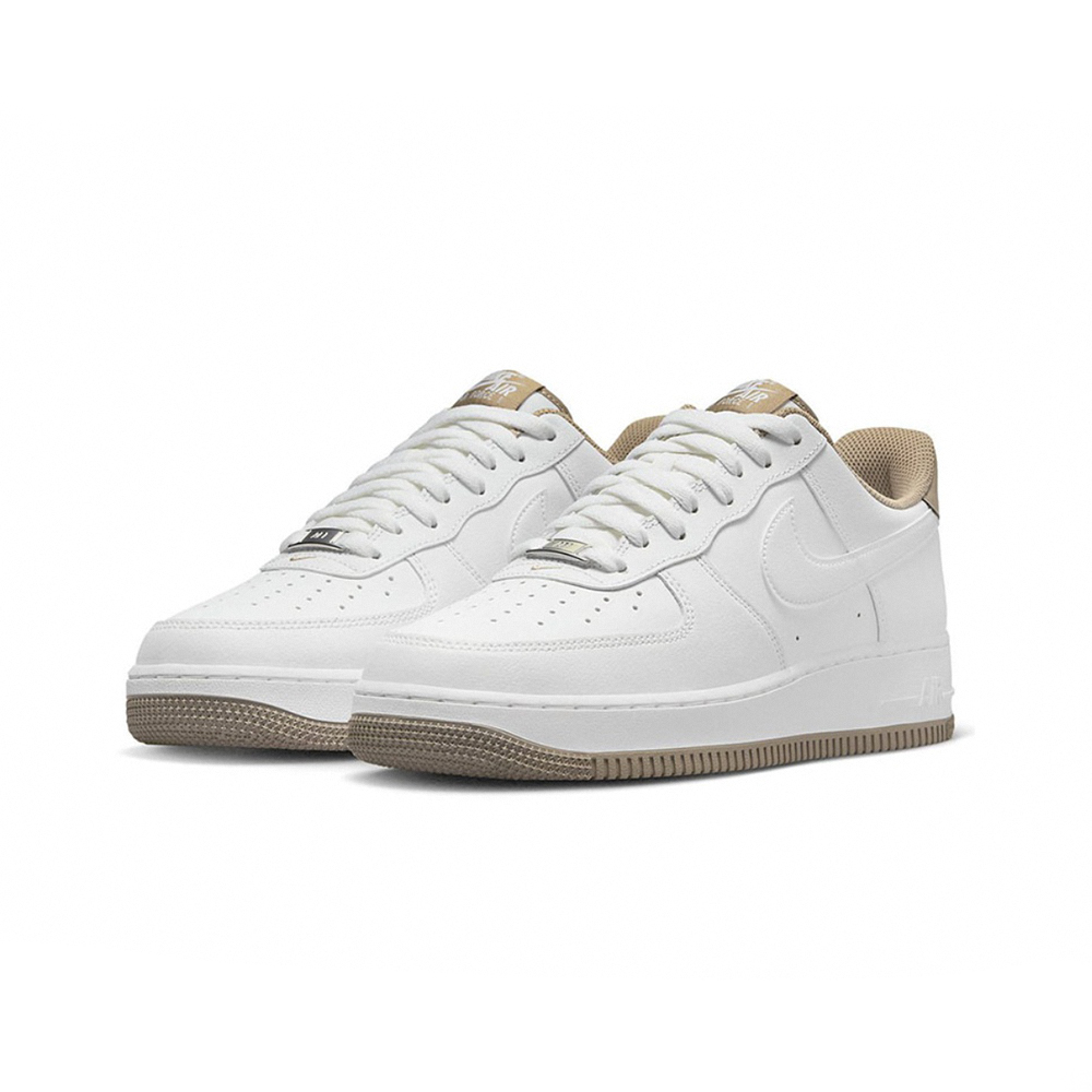 【NIKE 耐吉】Air Force 1 07 LV8 男鞋白咖啡焙茶DR9867-100