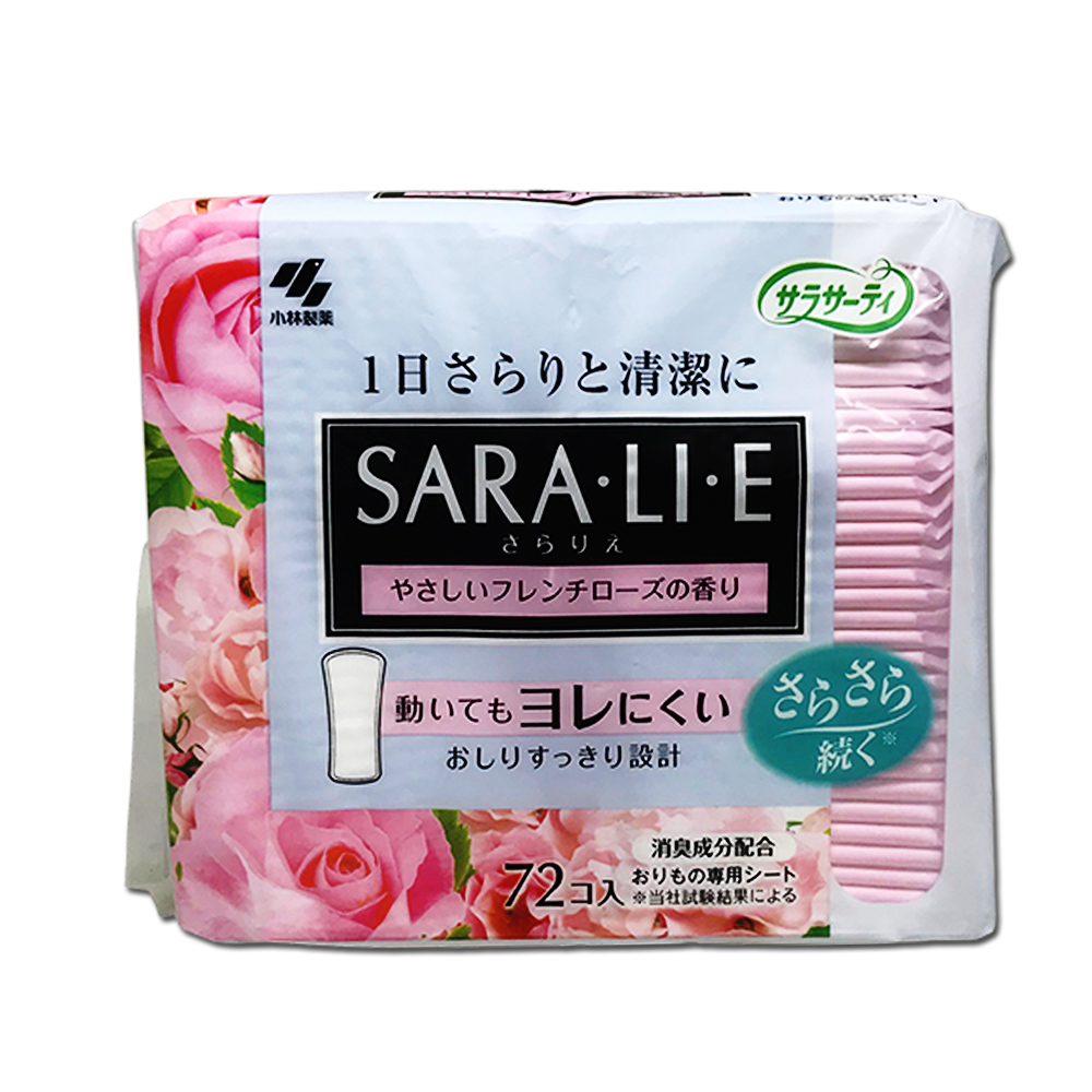 日本Kobayashi Sara.li.e 衛生護墊法國玫瑰72入- momo購物網- 雙11優惠推薦- 2022年11月