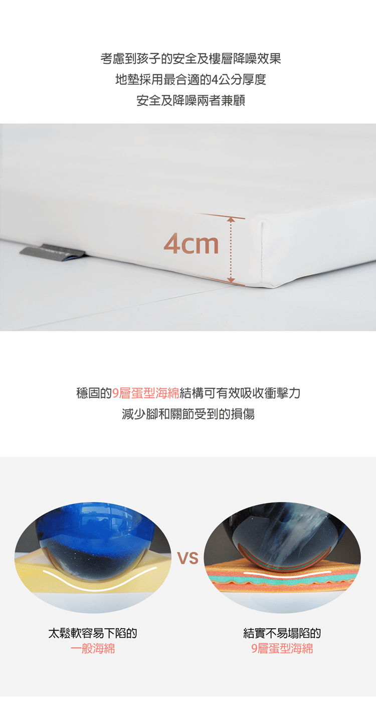 Alzipmat - 韓國 G系列200x140CM無縫式地墊-銀河灰