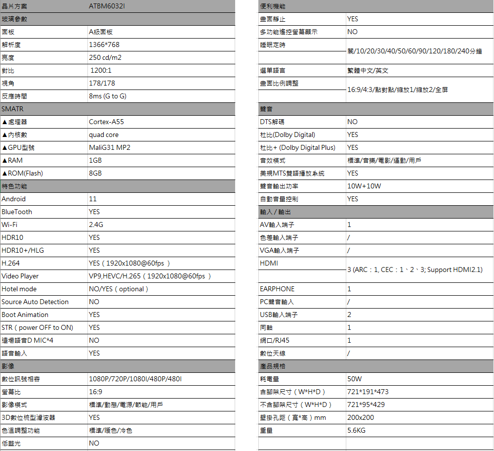 HERSUN豪爽 HS-32WHD1 - 詳情3