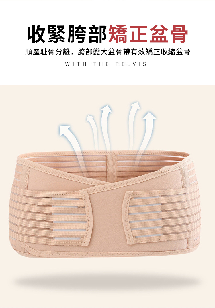 收緊胯部矯正盆骨 順產耻骨分離,胯部變大盆骨帶有效矯正收縮盆骨 