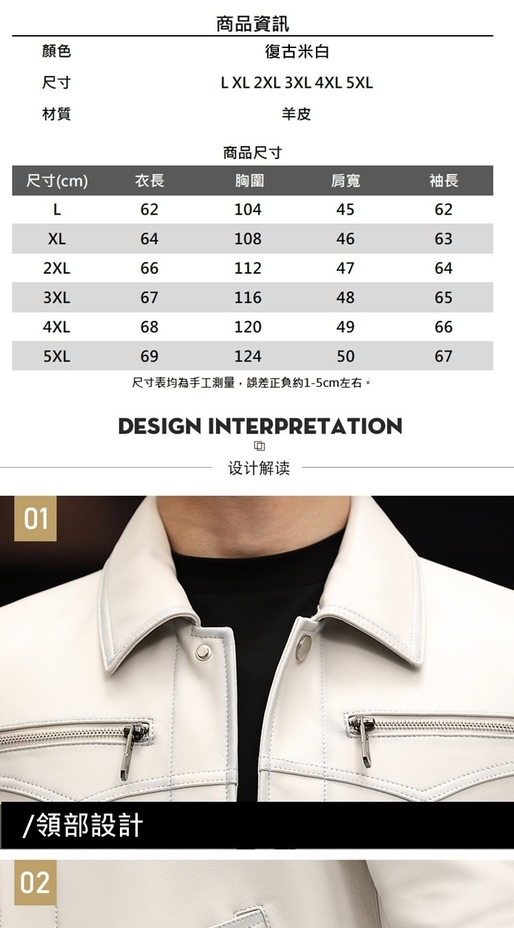 尺寸表均為手工測量,誤差正負約15cm左右。