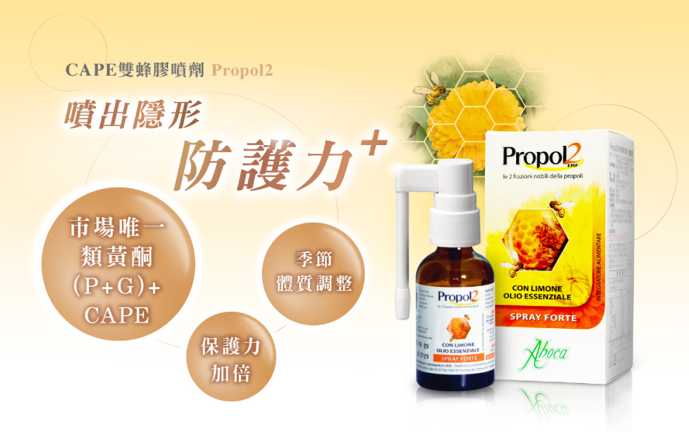 CAPE雙蜂膠噴劑 Propol2