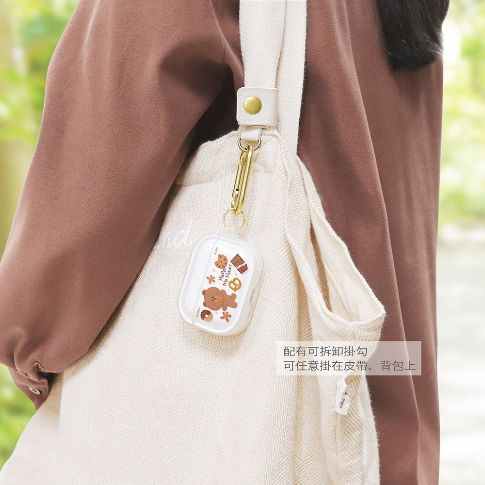 配有可拆卸掛勾 可任意掛在皮帶、背包上 