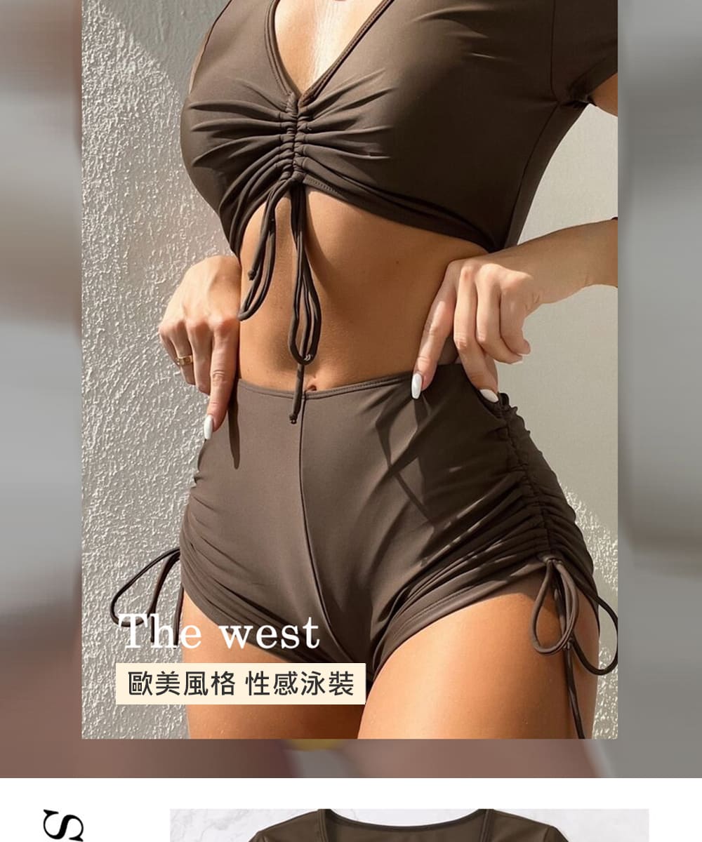 歐美風格 性感泳裝 