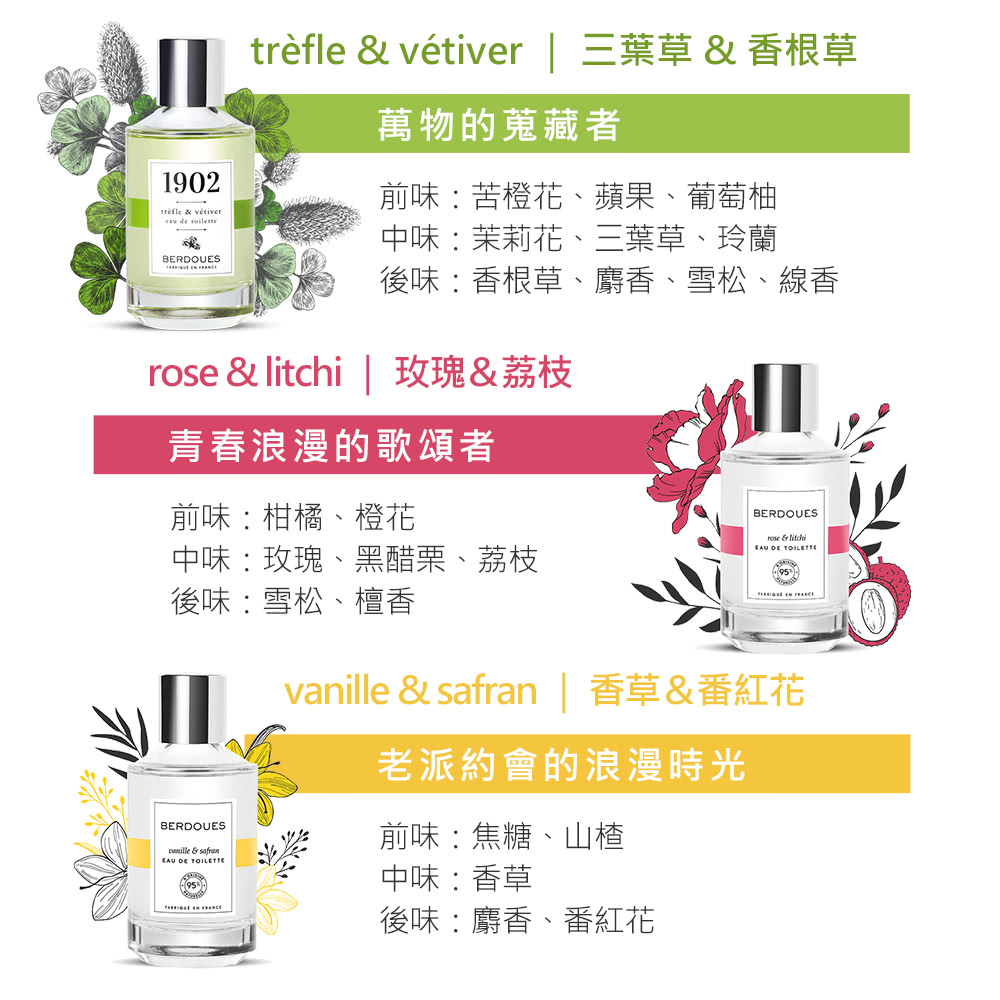 trfle  vtiver  三葉草  香根草