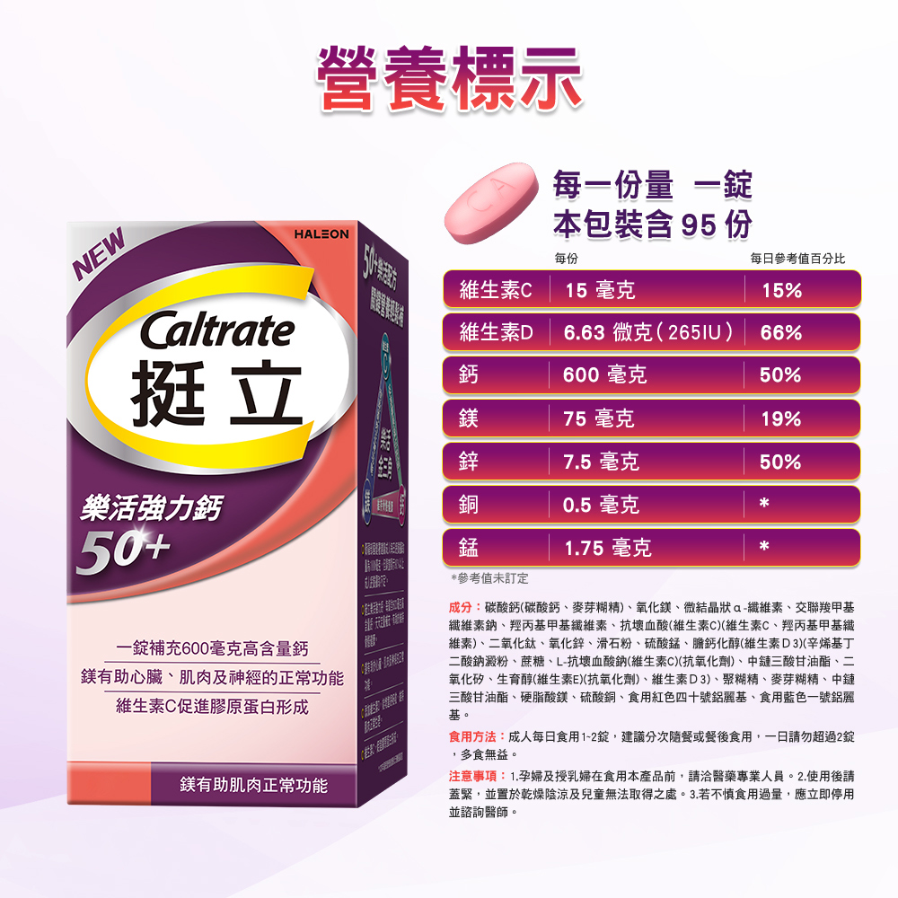 注意事項1.孕婦及授乳婦在食用本產品前,請洽醫藥專業人員。2.使用後請