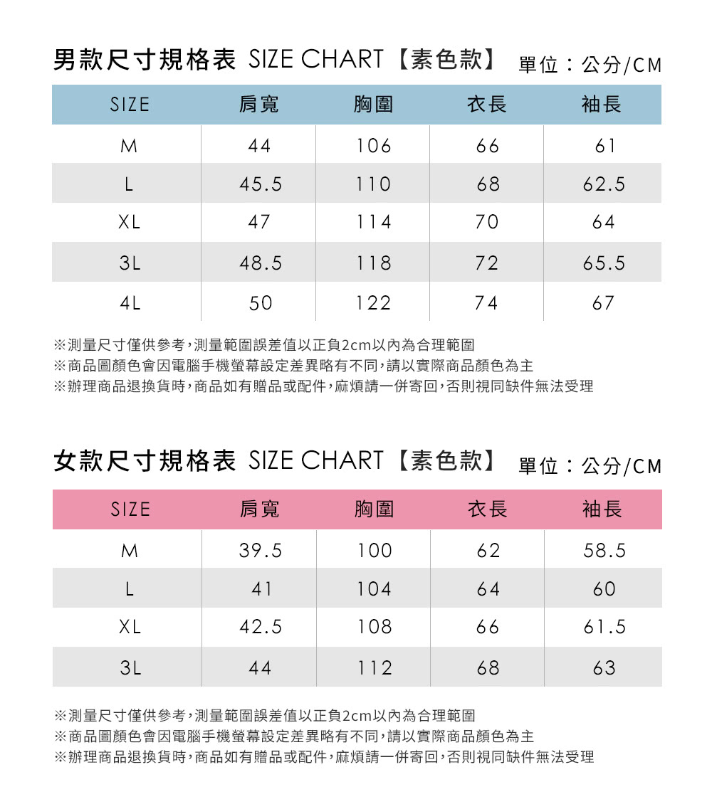 辦理商品退換貨時,商品如有贈品或配件,麻煩請一併寄回,否則視同缺件無法受理