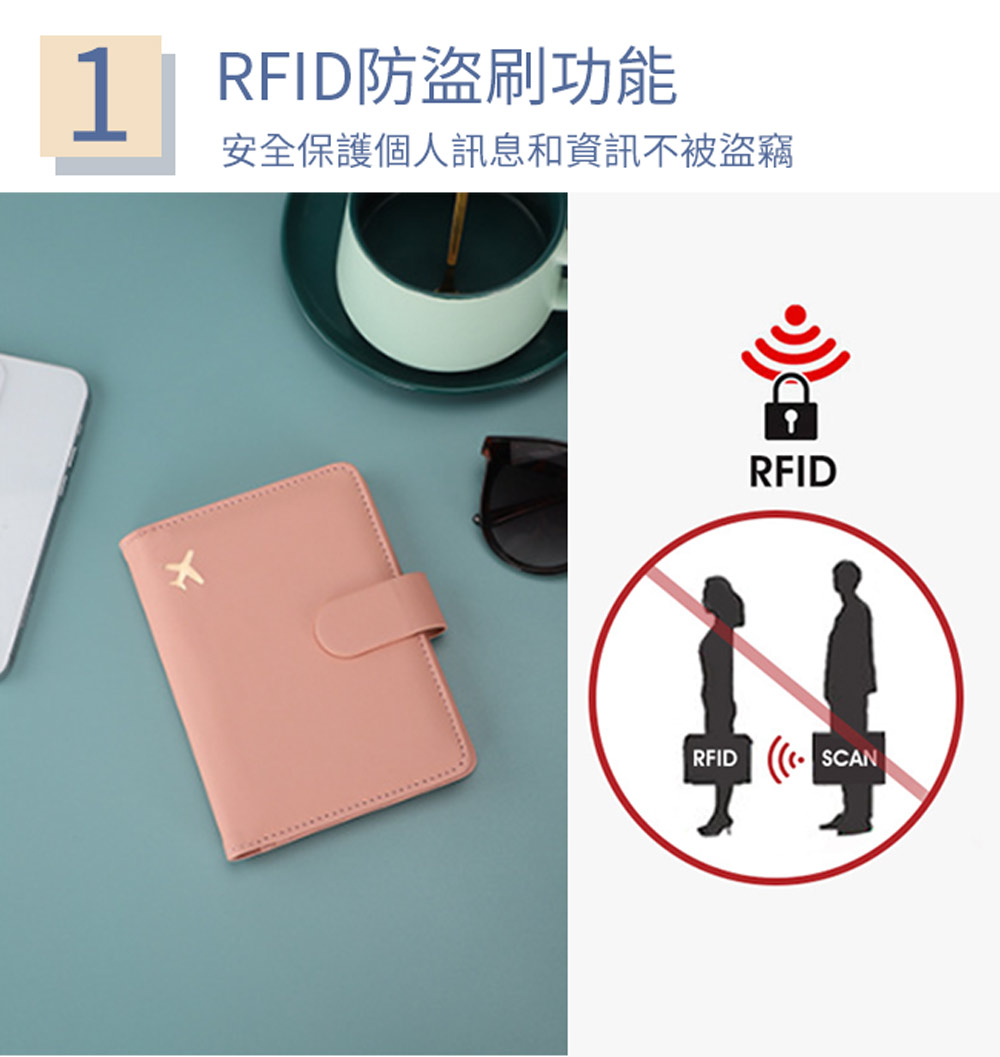 RFID防盜刷功能 安全保護個人訊息和資訊不被盜竊 