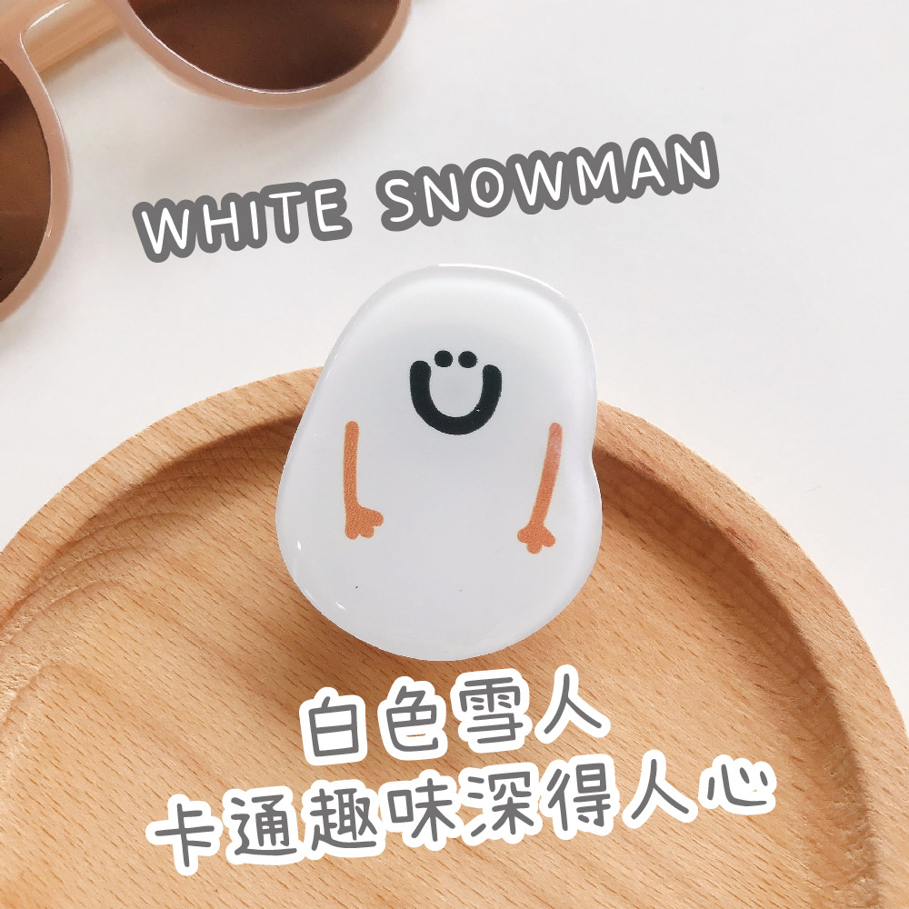 白色雪人 卡通趣味深得人心 