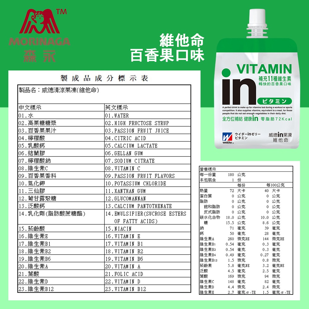 全方位補給 健康 零脂肪72Kcal