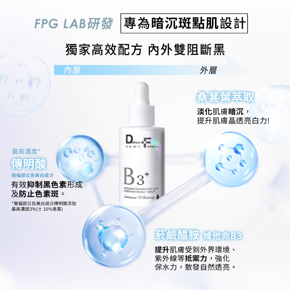 FPG LAB研發專為暗沉斑點肌設計