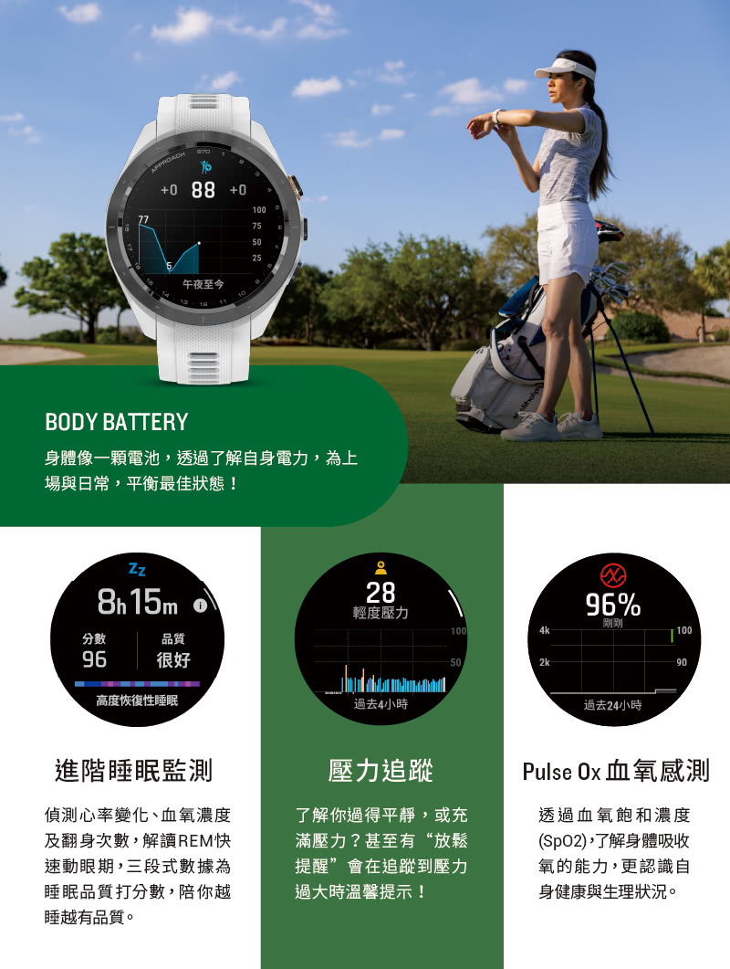 身體像一顆電池,透過了解自身電力,為上