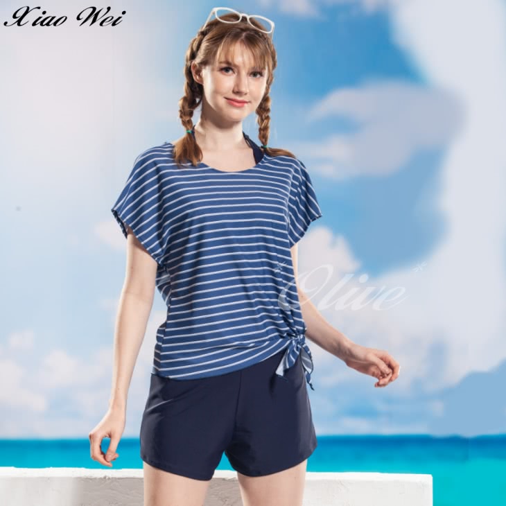 小薇的店 泳之美品牌時尚三件式比基尼泳裝(NO.289228