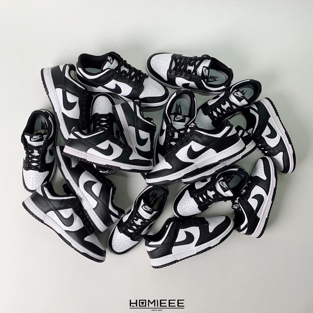 NIKE 耐吉 Nike Dunk Low 黑白 熊貓(DD