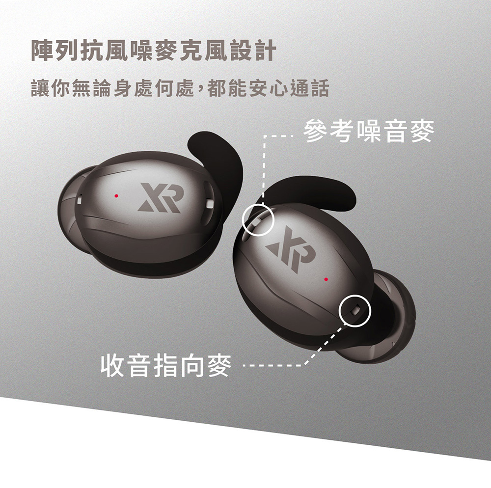 陣列抗風噪麥克風設計 讓你無論身處何處,都能安心通話 參考噪音麥 收音指向麥 