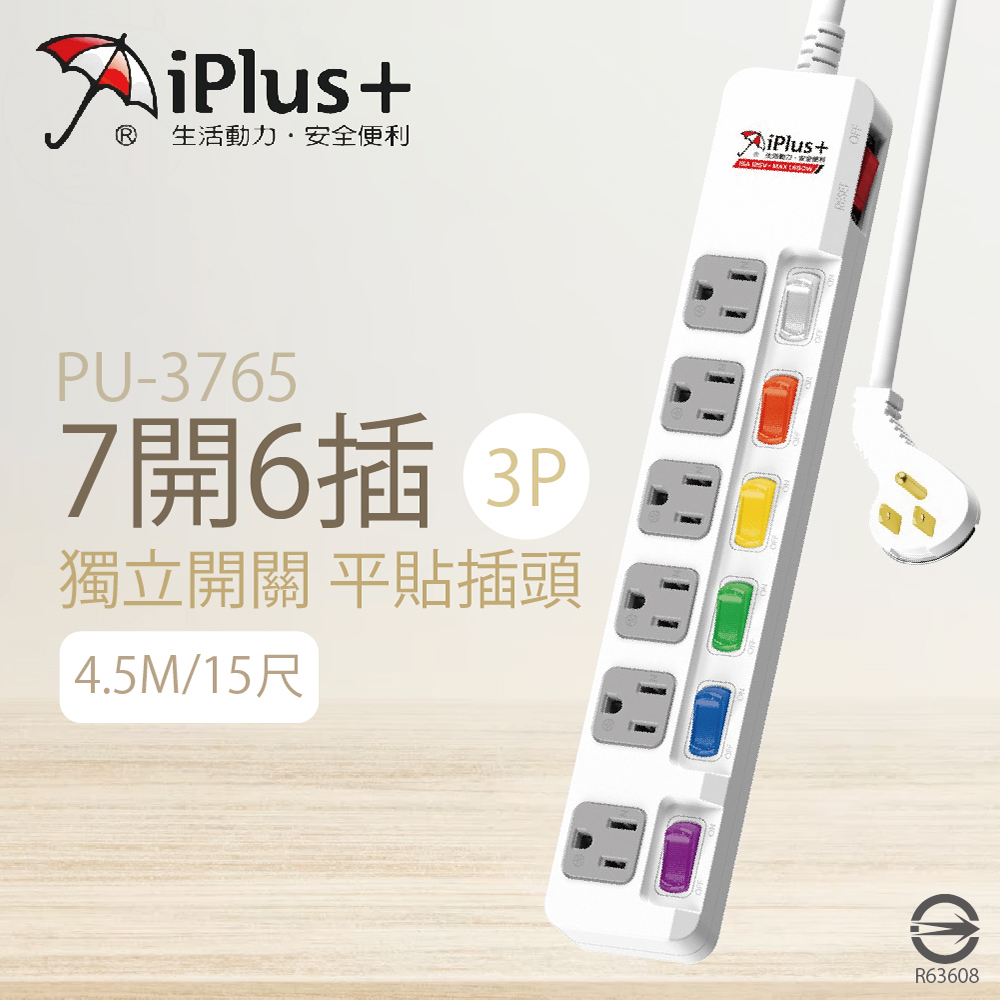 iPlus+ 保護傘 2入組 台灣製 PU-3765 15尺