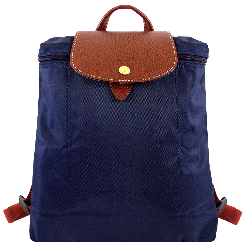 LONGCHAMP LE PLIAGE 再生尼龍布折疊後背包