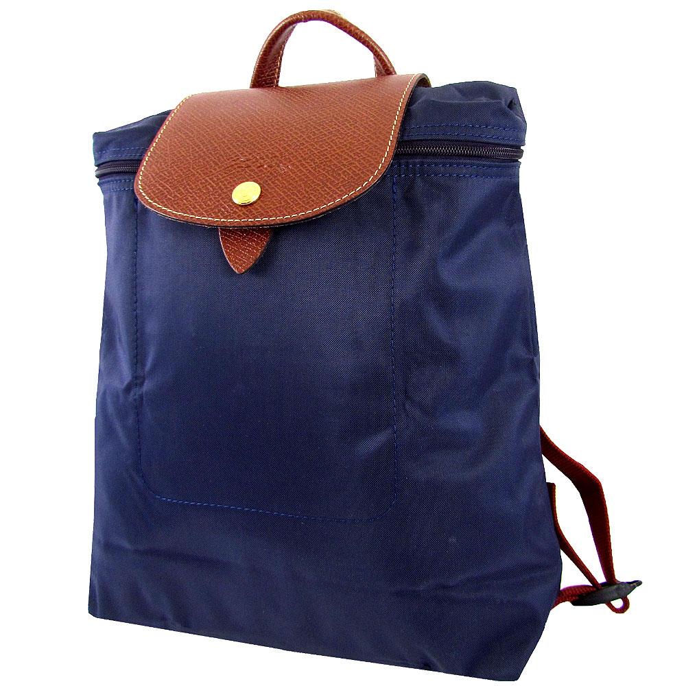 LONGCHAMP LE PLIAGE 再生尼龍布折疊後背包