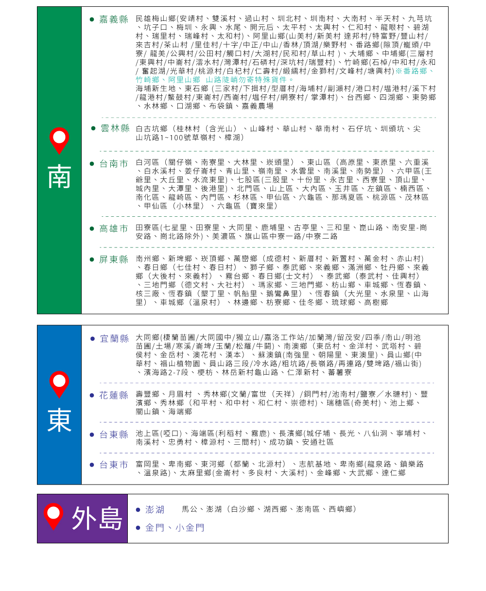 嘉義縣 民雄梅山鄉安靖村、雙溪村、過山村、圳北村、圳南村、大南村、半天村、九芎坑
