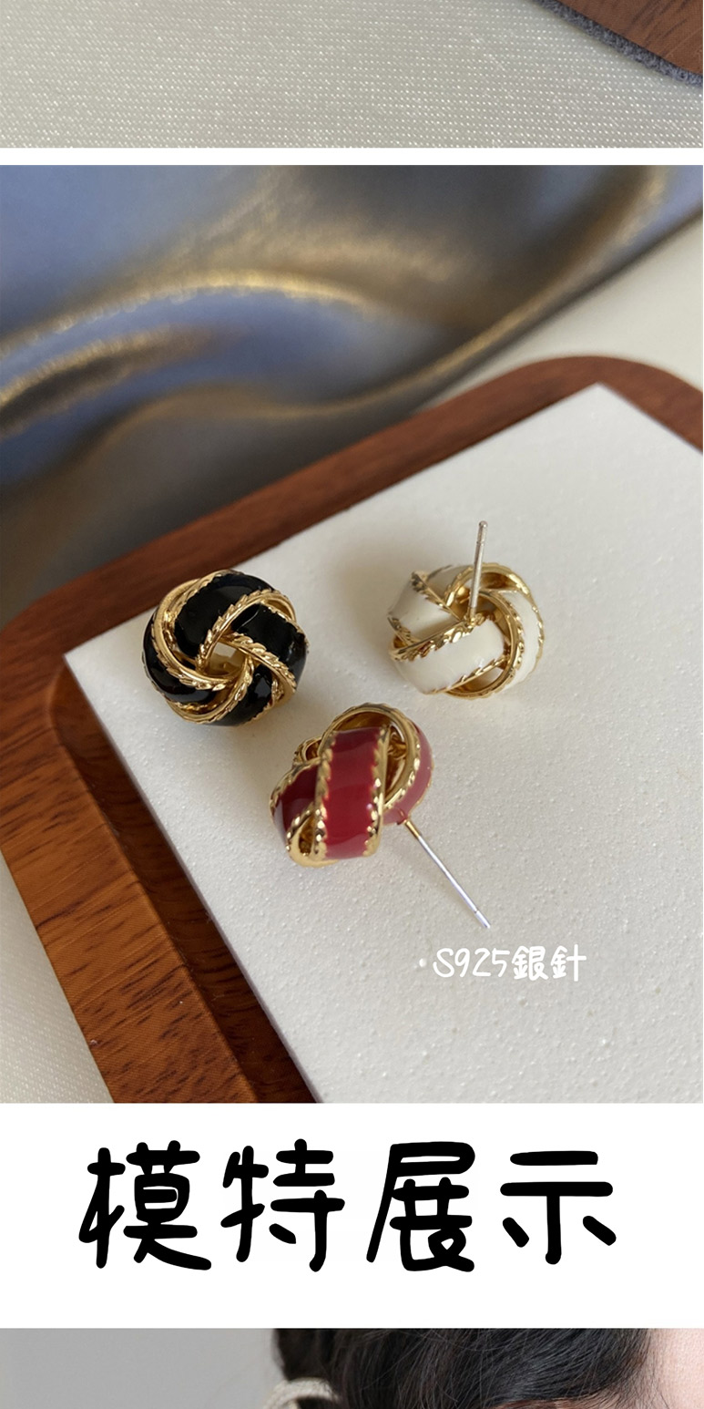 S925銀針 模特展示 