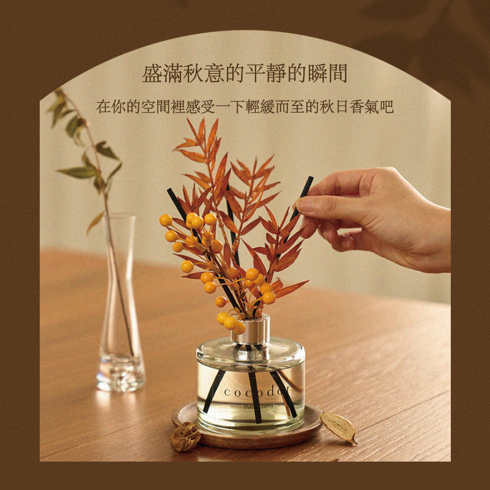 盛滿秋意的平靜的瞬間 在你的空間裡感受一下輕緩而至的秋日香氣吧 
