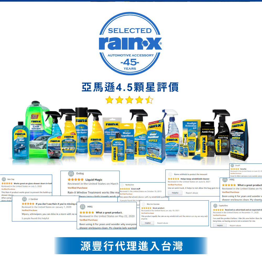 Rain-X 汽車玻璃油膜清潔劑 680ml(1瓶裝/代理商