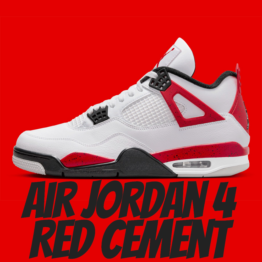 NIKE 耐吉 休閒鞋 Air Jordan 4 Red C