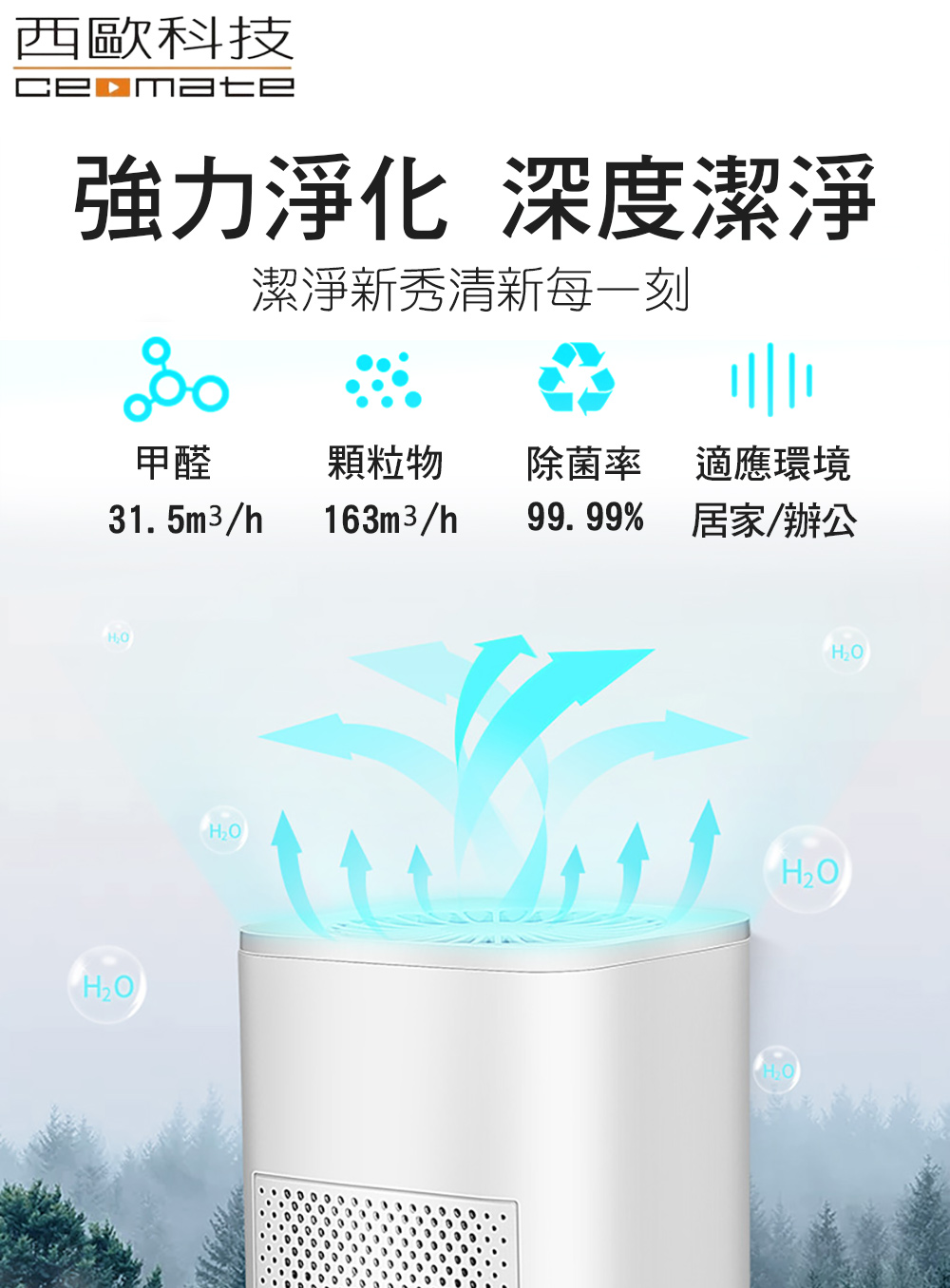 強力淨化 深度潔淨