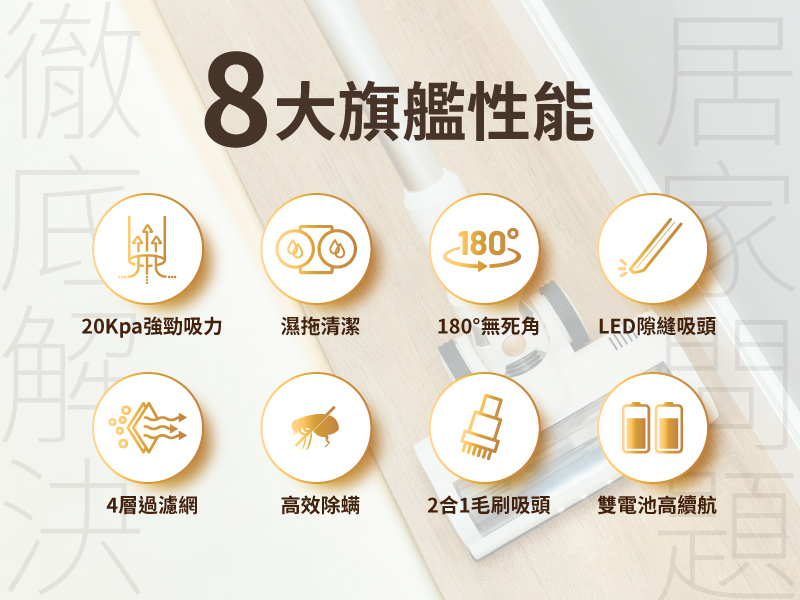 20Kpa強勁吸力