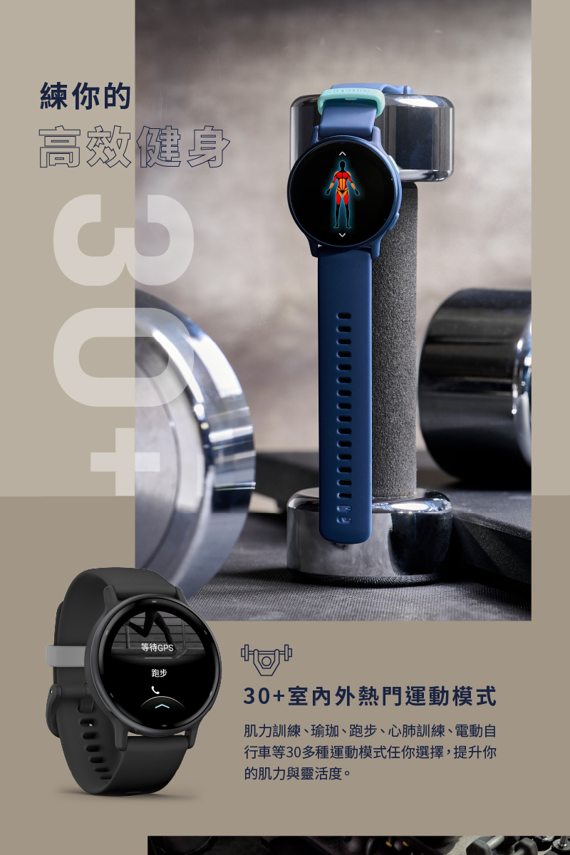 肌力訓練、瑜珈、跑步、心肺訓練、電動自