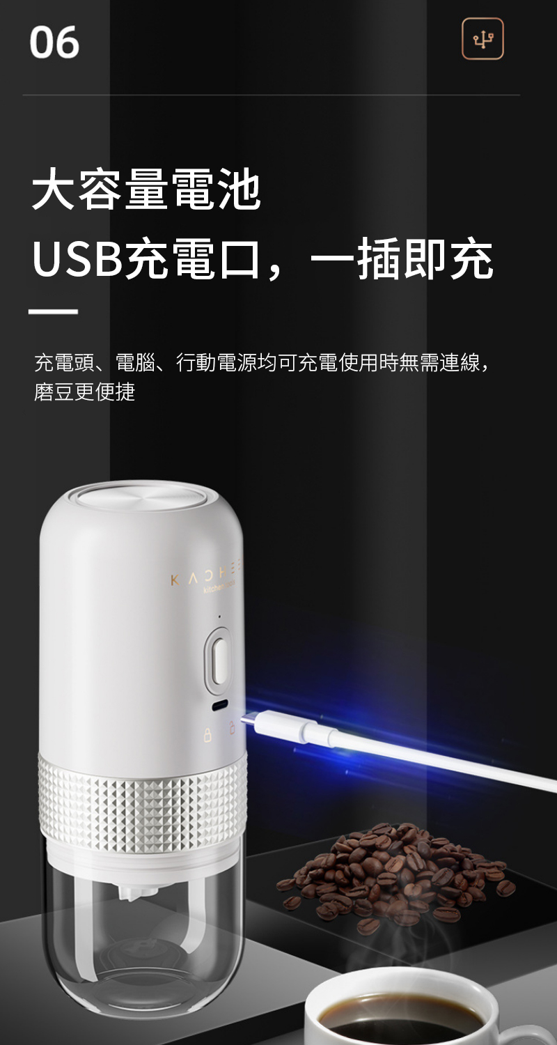 å¤§å®¹éé»æ±  USBåé»å£,ä¸æå³å åé»é ­ãé»è¦ãè¡åé»æºåå¯åé»ä½¿ç¨æç¡éé£ç·, ç£¨è±æ´ä¾¿æ· 