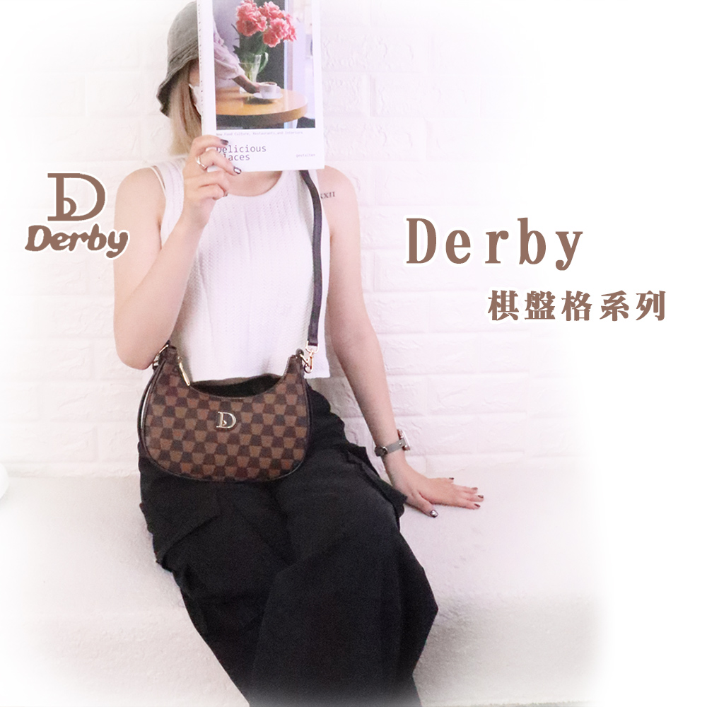 Derby 棋盤格系列 肩背包、斜背包 860260 推薦