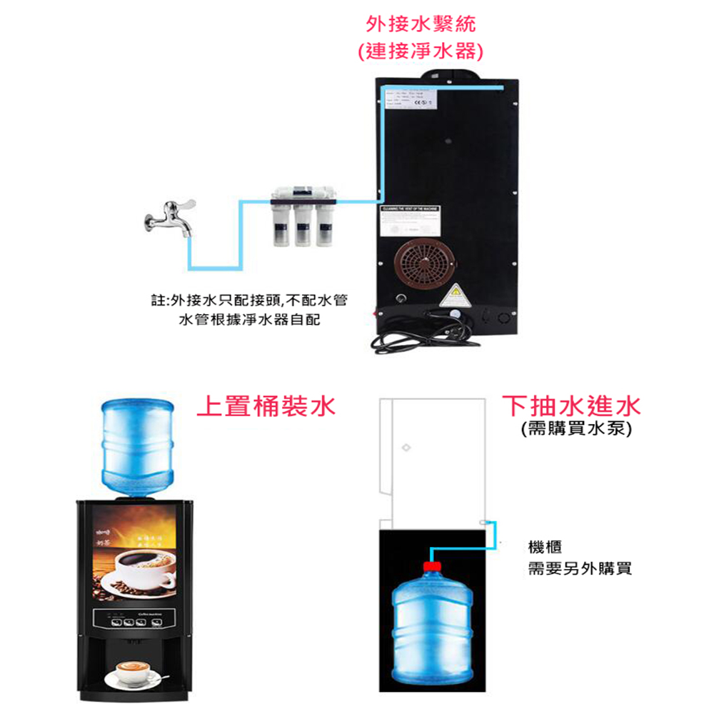 註外接水只配接頭,不配水管