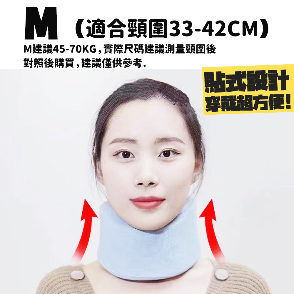M適合頸圍3342CM M建議4570KG,實際尺碼建議測量頸圍後 對照後購買,建議僅供參考. 式設計 穿戴超方便 