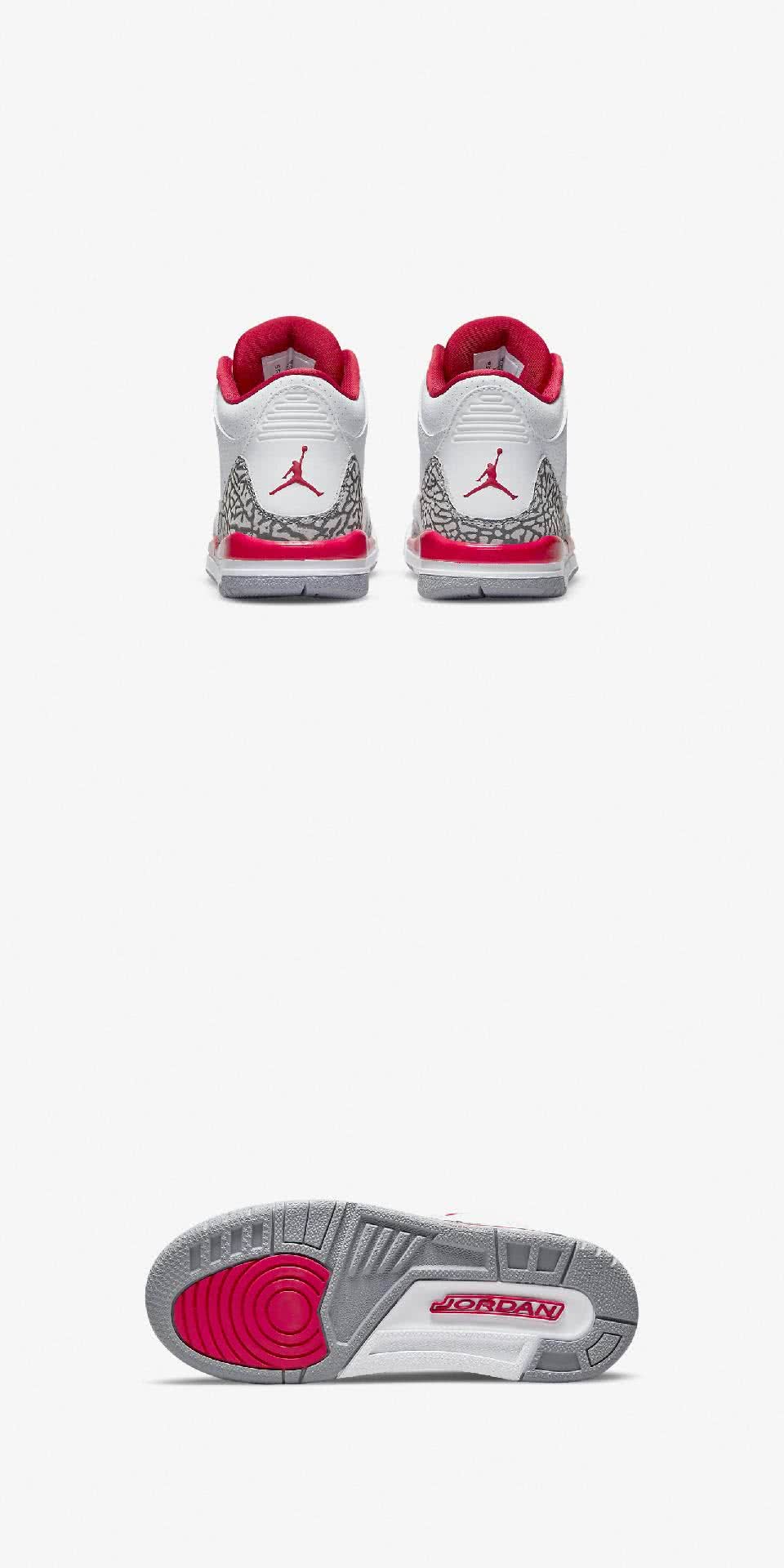 NIKE 耐吉 童鞋 Air Jordan 3 Retro 