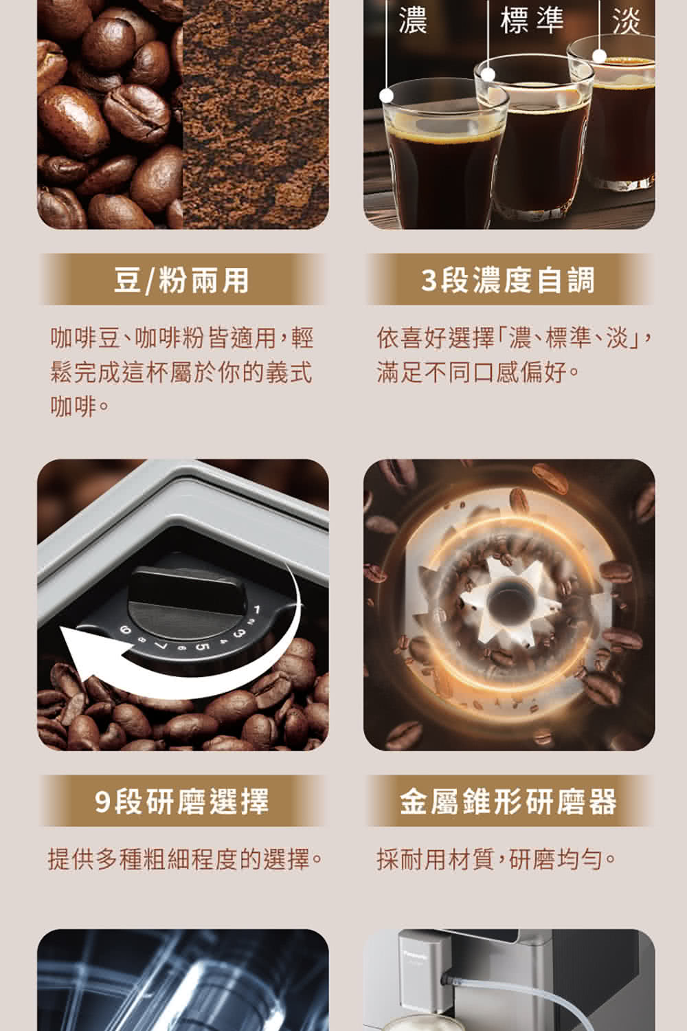 æä¾å¤ç¨®ç²ç´°ç¨åº¦çé¸æã æ¡èç¨æè³ª,ç ç£¨åå»ã