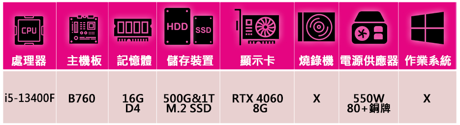 技嘉平台 i5十核GeForce RTX 4060{碎星冰刀