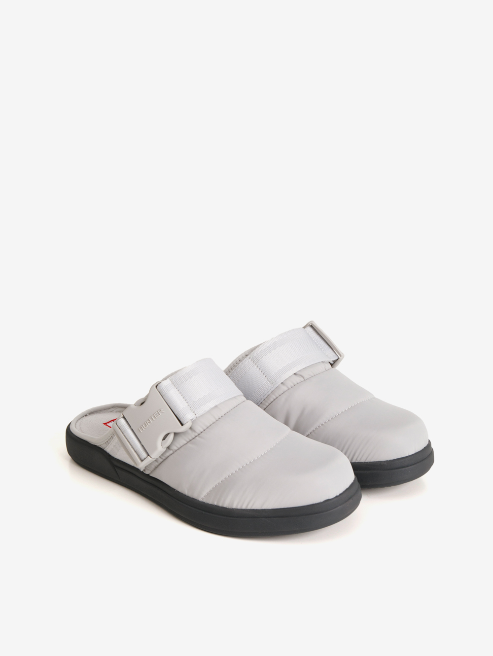 HUNTER 男鞋-側扣飾空氣穆勒鞋(鐵灰色)優惠推薦