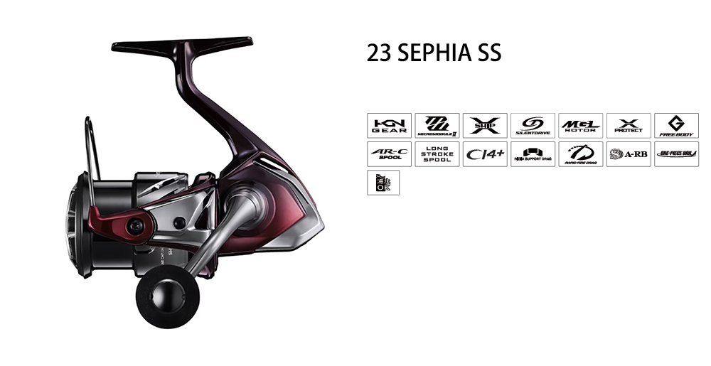 SHIMANO 23 SEPHIA SS C3000S/C3