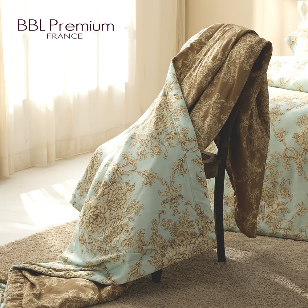 BBL Premium 100%天絲印花鋅力綿涼被-聖羅蘭花