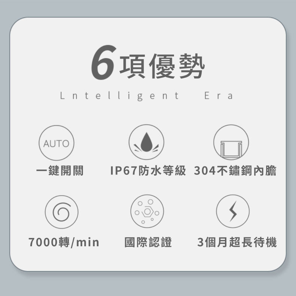 IP67防水等級 304不鏽鋼內膽