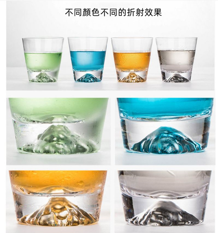 JEN 日式富士山玻璃杯品牌優惠