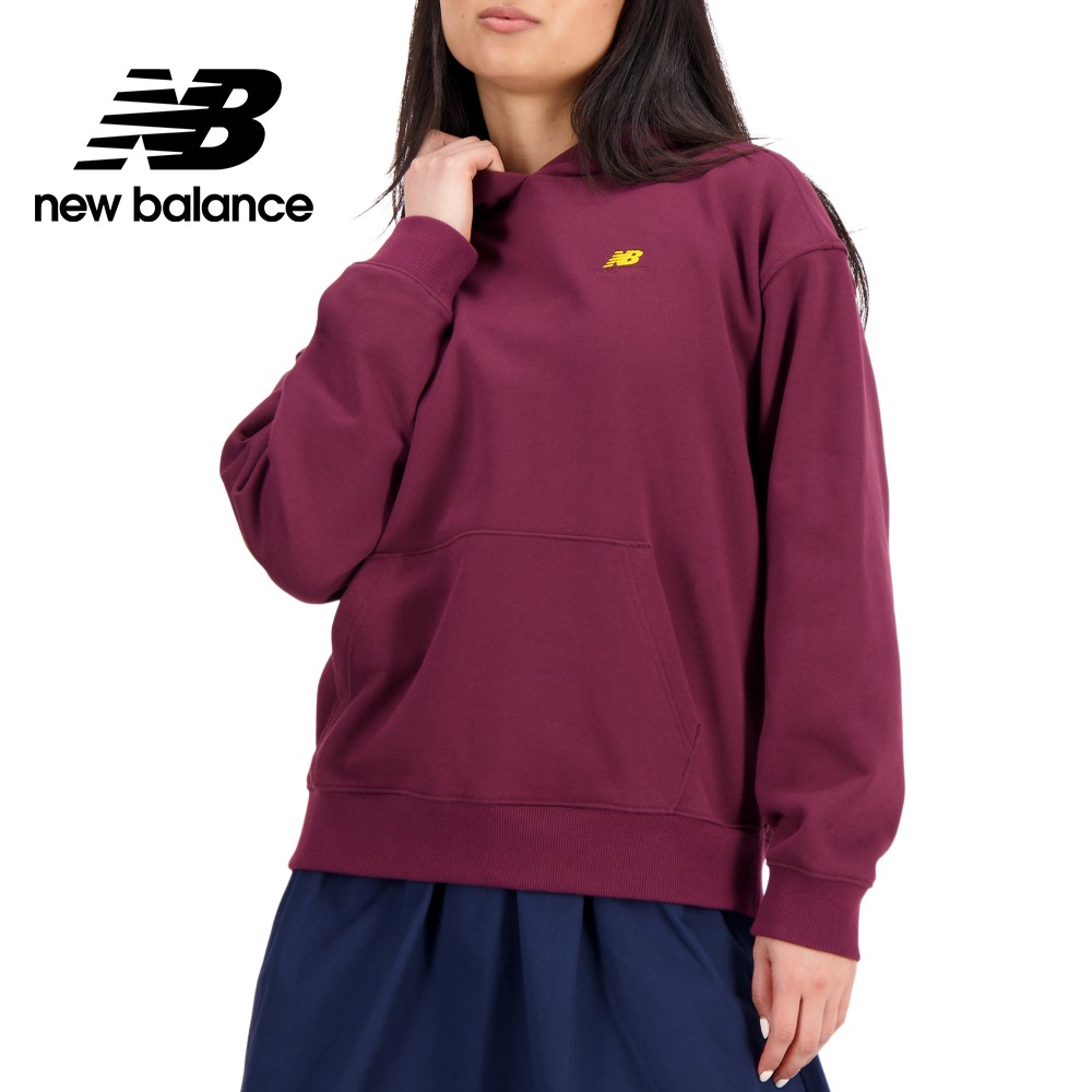 NEW BALANCE NB 刺繡NB連帽長袖上衣_AWT3