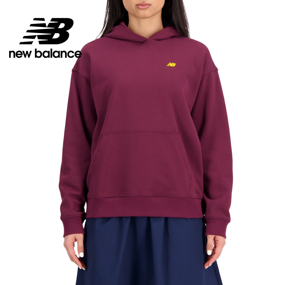 NEW BALANCE NB 刺繡NB連帽長袖上衣_AWT3