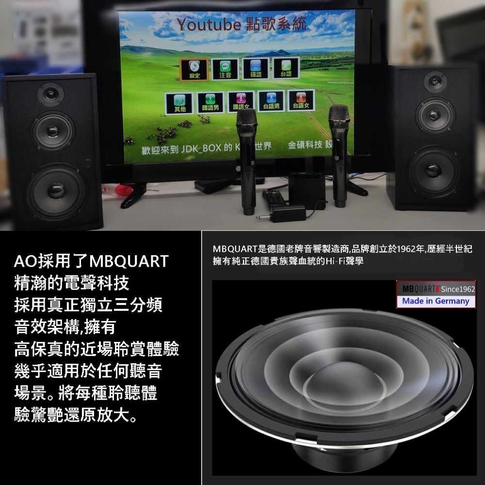 MBQUART是德國老牌音響製造商,品牌創立於1962年,歷經半世紀