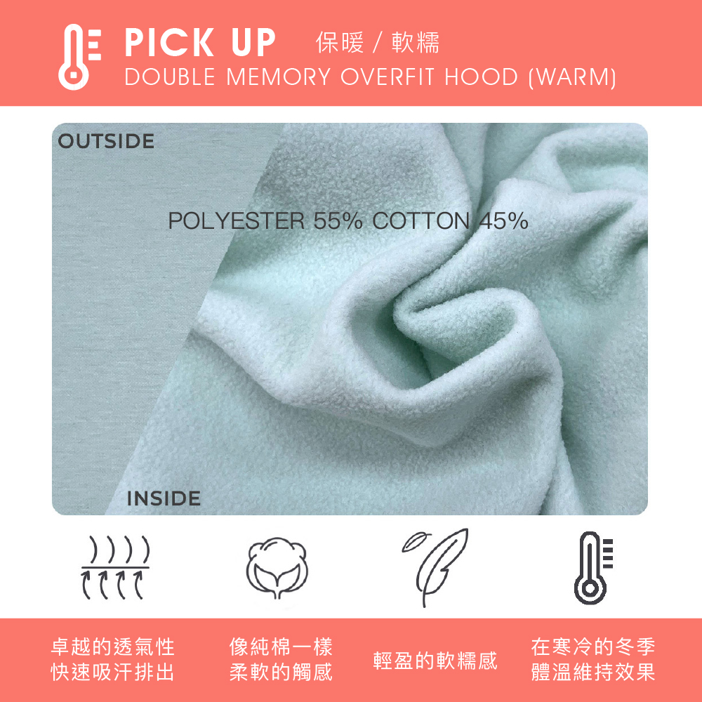 STL 現貨 韓國 PickUp Oversize大連帽T 