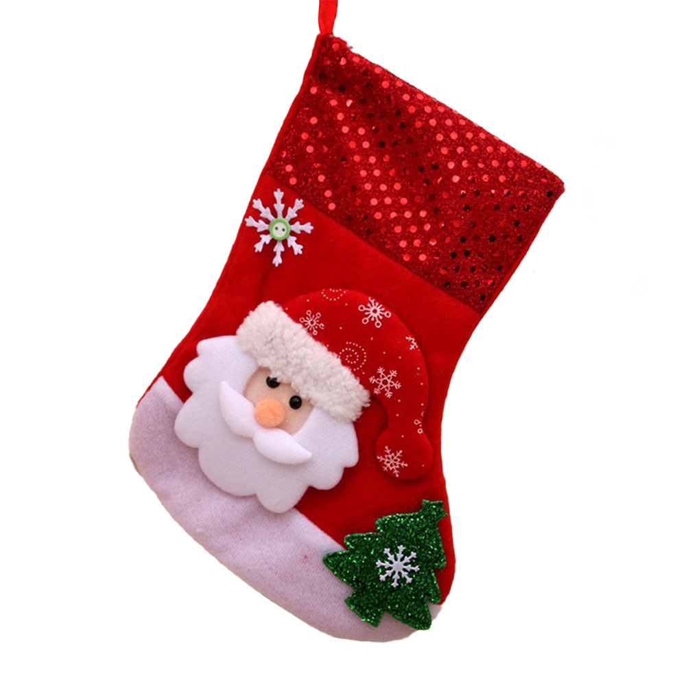 GIFTME5 多款聖誕襪-中號/5入一套(聖誕節掛件 聖誕