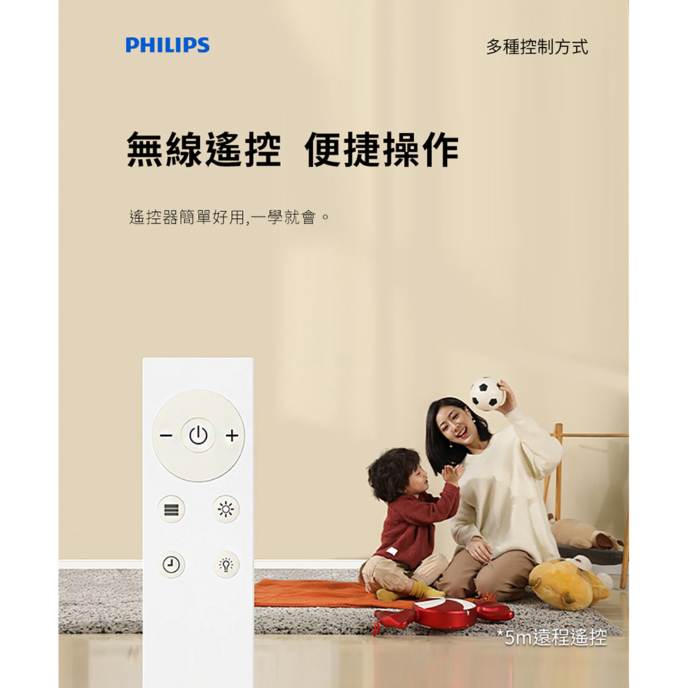 Philips 飛利浦 壁掛暖風機遙控電暖器(AHR3124