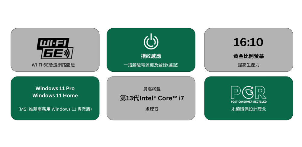 MSI 推薦商務用 Windows 11 專業版